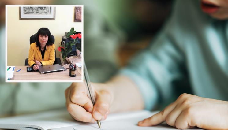 изпит - Директорът на СУ „Вичо Грънчаров“ в Горна Оряховица Нели Атанасова пред 