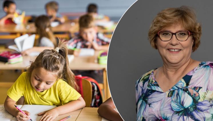 ученици - Директорът на 125-о училище „Боян Пенев“ Венелина Николова пред 