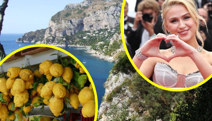 Капри Мария Бакалова - СЛЪНЧЕВИ ПЪТЕШЕСТВИЯ: Капри – островът на любовта, лимоните, Дженифър Лопес и Мария Бакалова