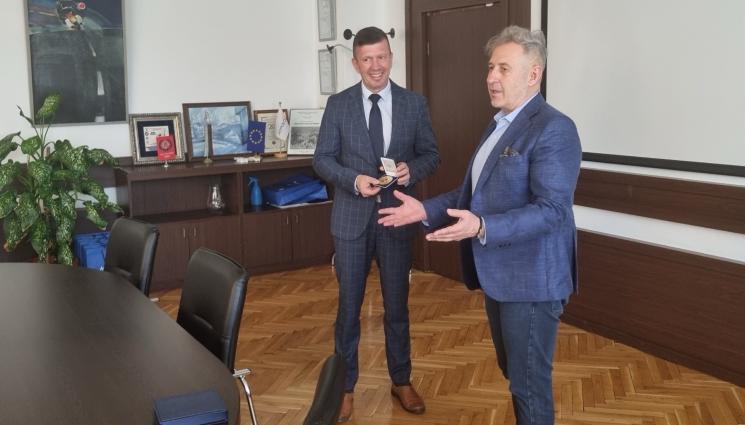 Белчо Горанов - Отличиха Белчо Горанов с Почетния знак на Академията на МВР