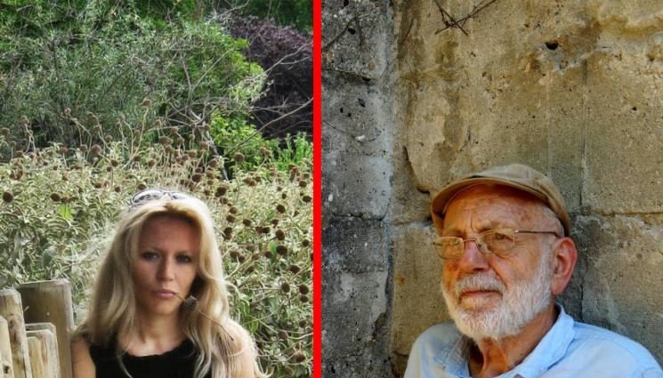 Ицко Финци и Лиза Боева - Актьорът Ицко Финци и режисьорът Лиза Боева пред 