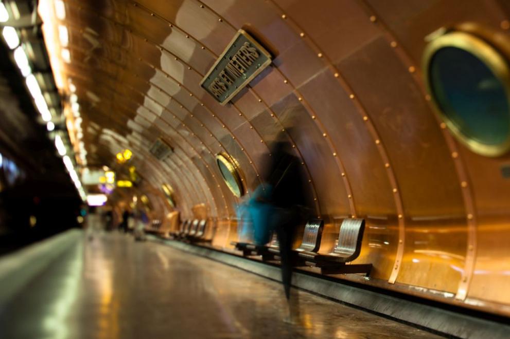  Париж метро 