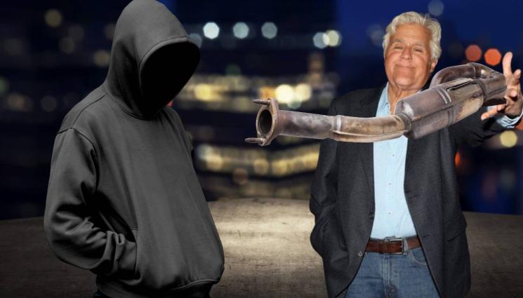 Джей ЛЕно - Джей Лено скочи на крадците на катализатори и закона в САЩ (ВИДЕО)