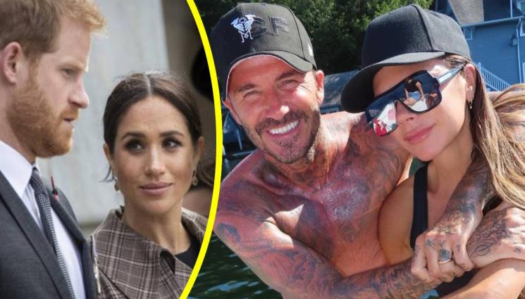 Бекъмови и Съсексови - КОЙ СЕГА Е НОМЕР ЕДНО: Бекъмови шамаросаха Съсексови! (СНИМКИ)