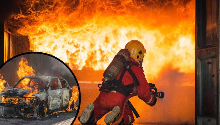пожар - Пожар бушува над 10 часа в товарната зона на летището в Брюксел