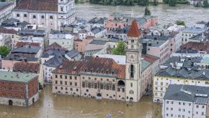 наводнения река Дунав Германия