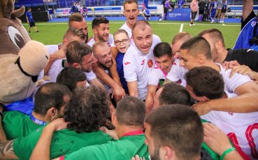 Българският национален отбор по минифутбол отпадна на осминафиналите на Европейското
