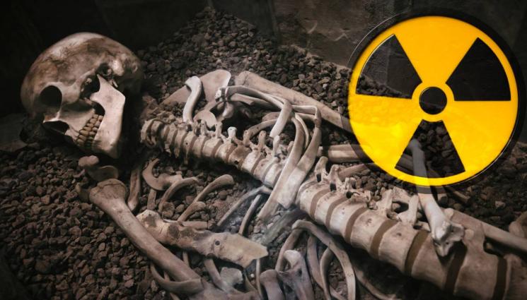 скелет - ПЪРВАТА ЯДРЕНА ВОЙНА? Откриха радиоактивни скелети на 4000 години!