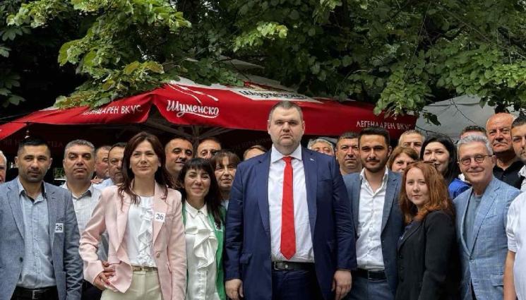 Делян Пеевски ДПС - Делян Пеевски, председател на ДПС, посети Шумен