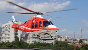 Първият ни хеликоптер за спешна медицинска помощ по въздух излита