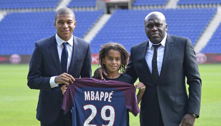 Килиан Мбапе - Татко Уилфрид и златният Килиан!