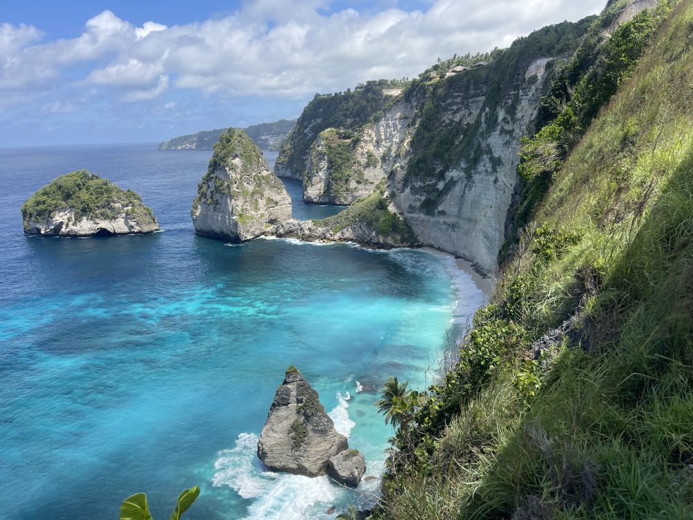 Още едно от съкровищата на о-в Нуса Пемида - Diamond Beach