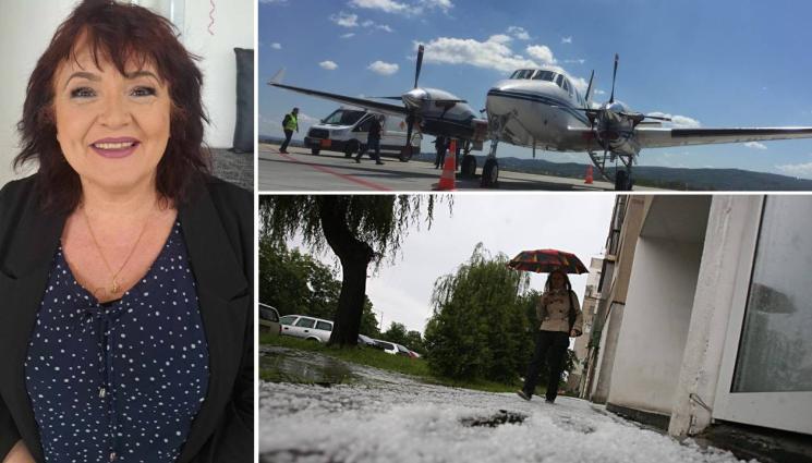 градушки - Метеорологът и директор на ИАБГ Цветелина Димитрова пред