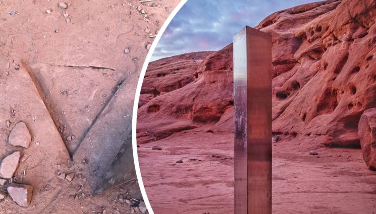 монолит Юта - В ПУСТИНЯТА: Тайнствен монолит очарова и стряска света!