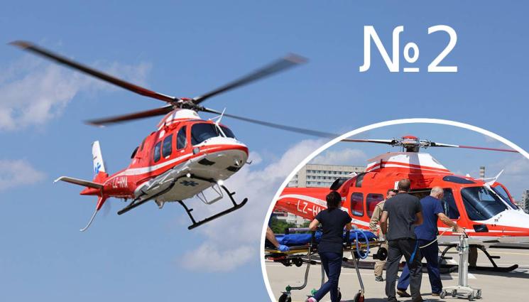 хеликоптер - Ясно е кога идва вторият ни медицински хеликоптер