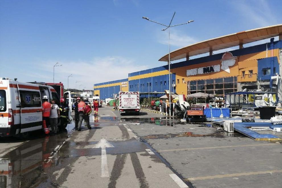  Румъния хипермаркет детонация 