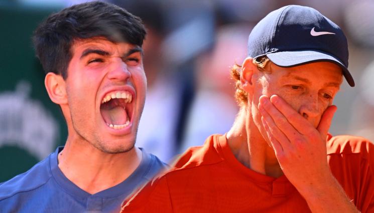 Алкарас Синер - 4 ЧАСА ЗВЕРСКИ ТЕНИС: Хищен Карлос Алкарас разкъса новия №1 Синер