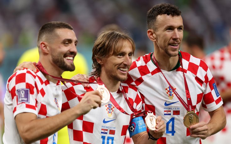 Модрич и Перишич повеждат хърватите в Германия