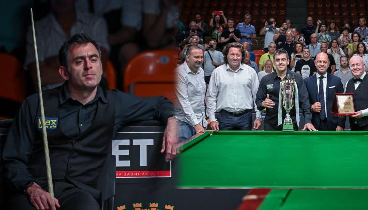 Рони О Съливан - С вълшебната си щека: Ракетата Рони О'Съливан покори Пловдив