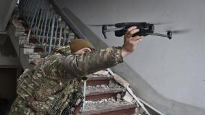 Украинските сили за първи път са поразили руски изтребител от
