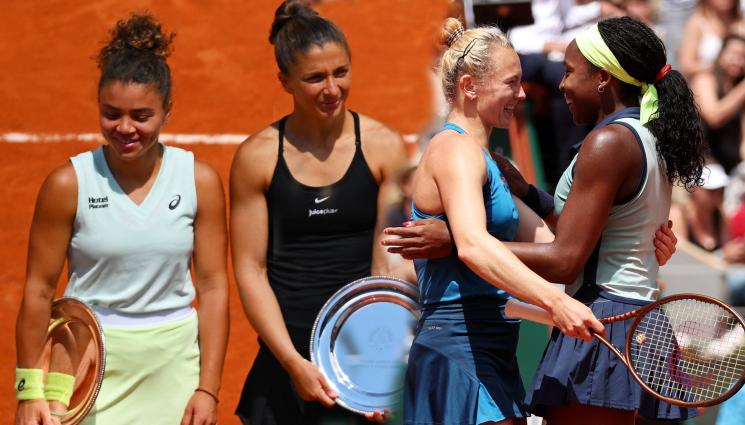 Паолини Гоф - MERDA! Двойна греда на финали на Ролан Гарос за италианката Паолини