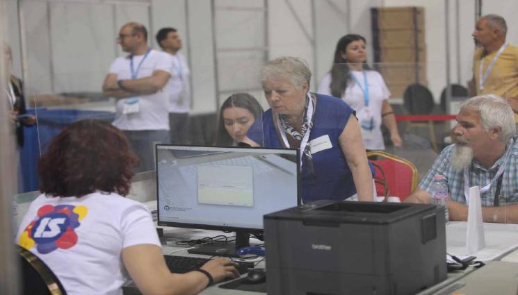 Арена София - ОТ СЕКЦИИТЕ: Първите протоколи пристигнаха в