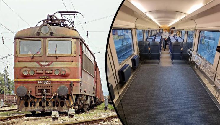 БДЖ - БОЛЕН ЗДРАВ НОСИ: Ретро локомотиви теглят новите вагони на БДЖ