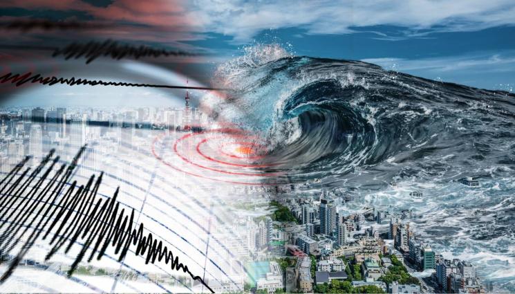 цунами земетресение