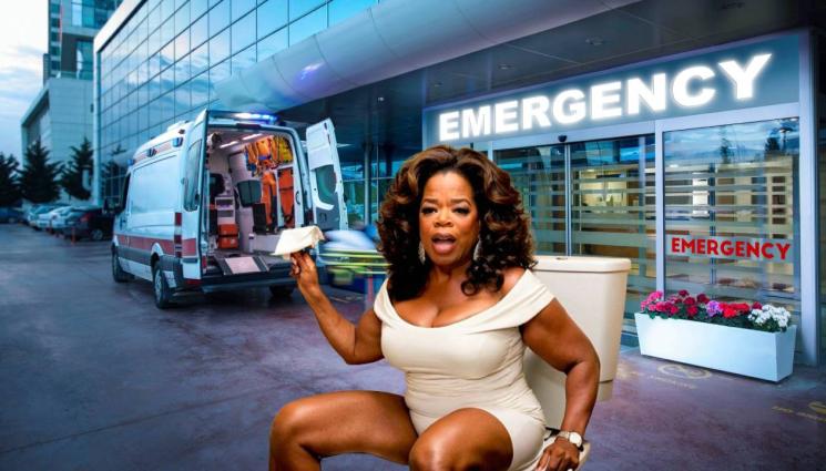 опра - Диария прати Опра в болница!