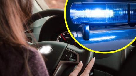 шофьорка полиция