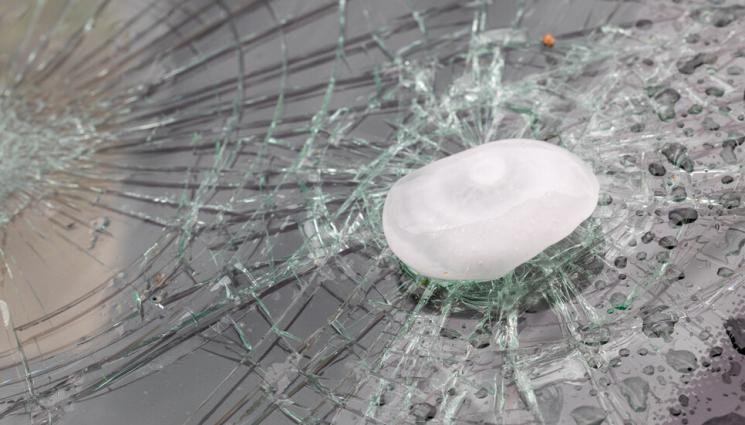 градушка - Силна градушка удари перничани