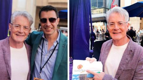 Кайл Маклоклан и Кирил Евтимов