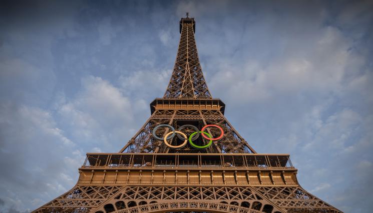 Айфелова кула Париж 2024 - Олимпиада! Слънцето се завърна в Париж след 2 дни на дъжд и студено време
