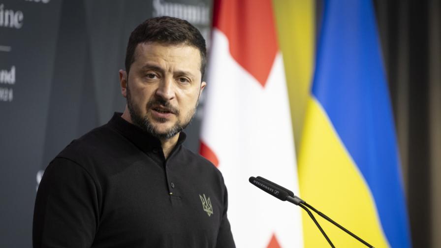 "Справедлив мир възможно най-бързо": Зеленски с призив на първата украинска мирна среща на върха