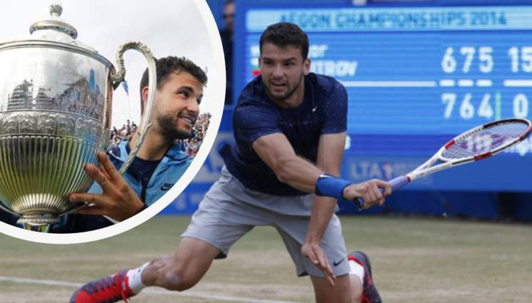 Григор Димитров Куинс - Тежък жребий за Гришо на старта на „Куинс”