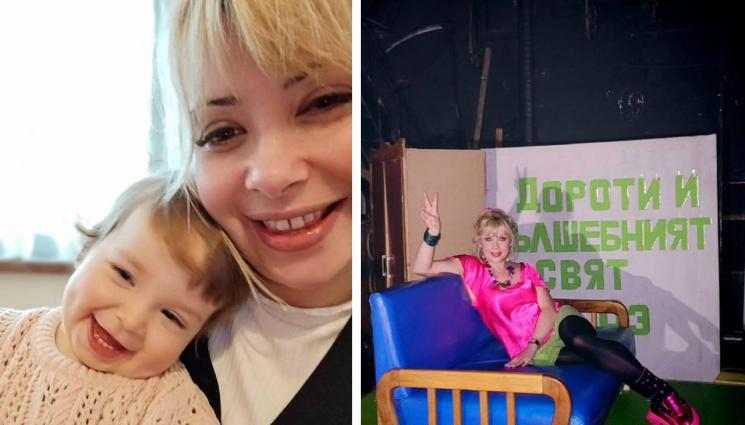 София Бобчева - Актрисата София Бобчева пред 