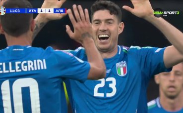 Европейският шампион Италия успя бързо да изравни на Албания в