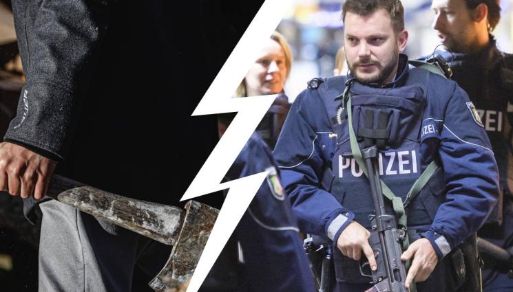 Футбол - Гръмнаха мъж с брадва във фензоната в Хамбург