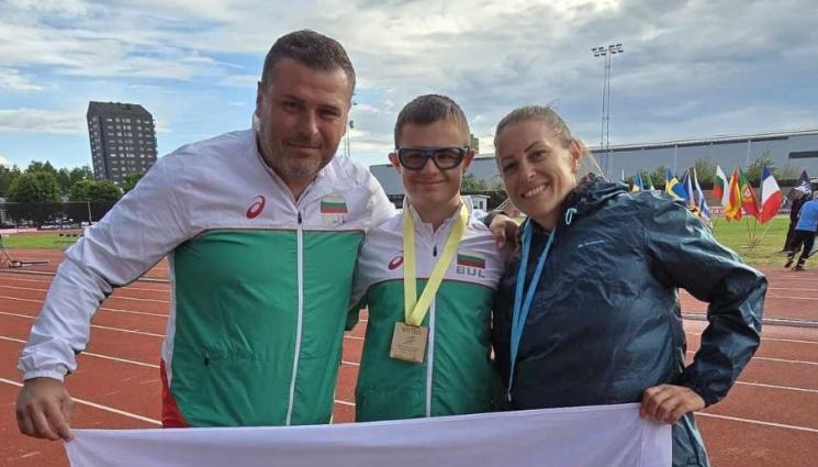 Александър Асенов - Шест златни, един сребърен и два бронзови медала за нашите на Открития европейски шампионат по лека атлетика за спортисти с увреждания