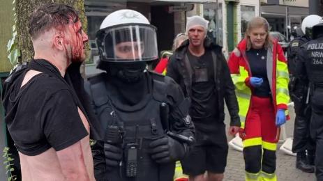 Англия Сърбия фенове