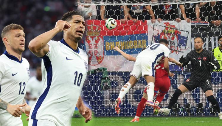 Белингам Сърбия гол - ЗЛАТНОТО МОМЧЕ ЗА ЗЛАТНАТА ТОПКА: Джуд Белингам носи Англия на гръб срещу Сърбия