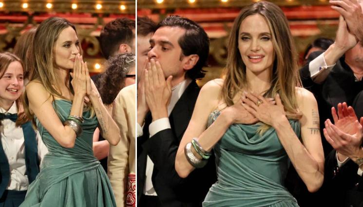 Анджелина Джоли - Анджелина Джоли си направи татуировка на гърдите (СНИМКИ)