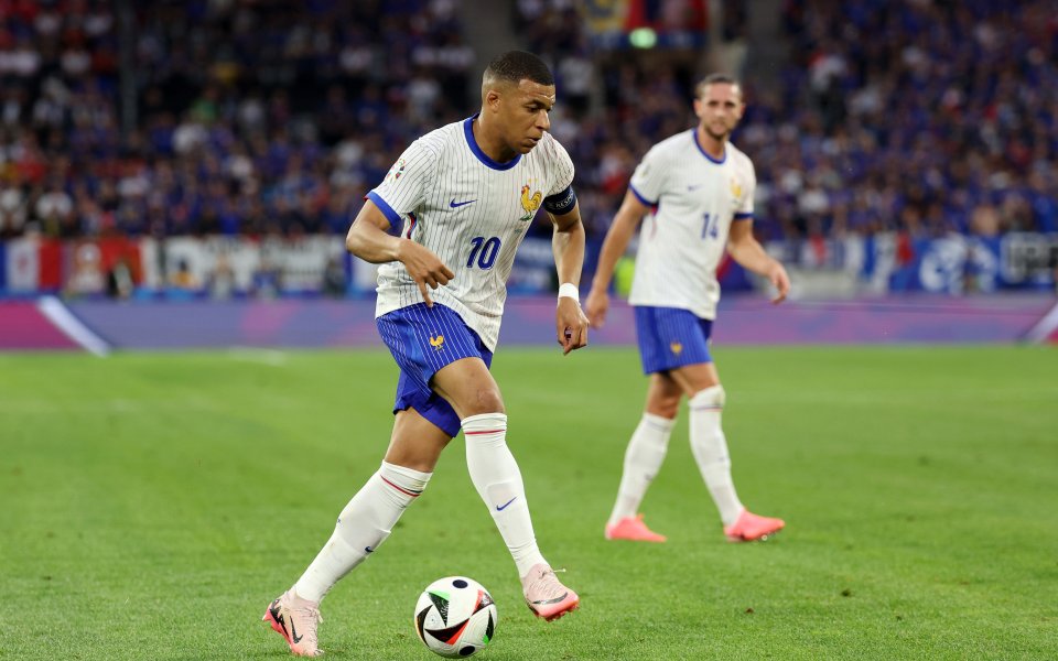 Капитанът на Франция – Килиан Мбапе, не успя да се