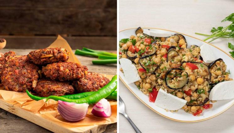 рецепти - Гответе с matekitchen.com: Апетитни вълчи кюфтета с бекон и гъби, ароматен патладжан с булгур и нахут или пък яйца по панагюрски (ВИДЕО)