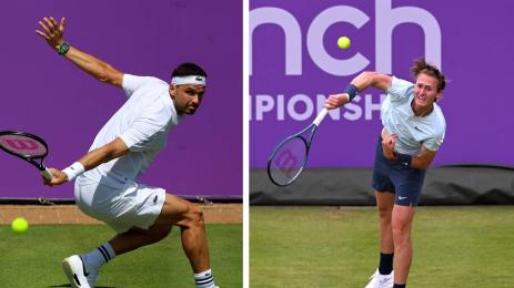 Григор Димитров Себастиан Корда