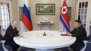 Севернокорейският лидер Ким Чен ун заяви че подписаното с Русия споразумение
