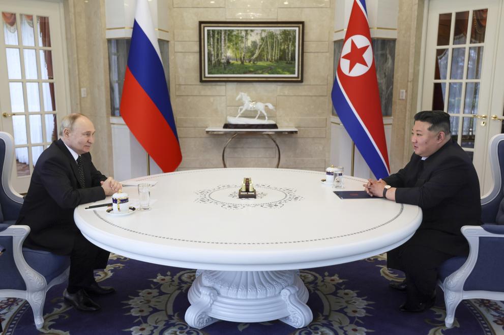 Ким Чен-ун и Путин