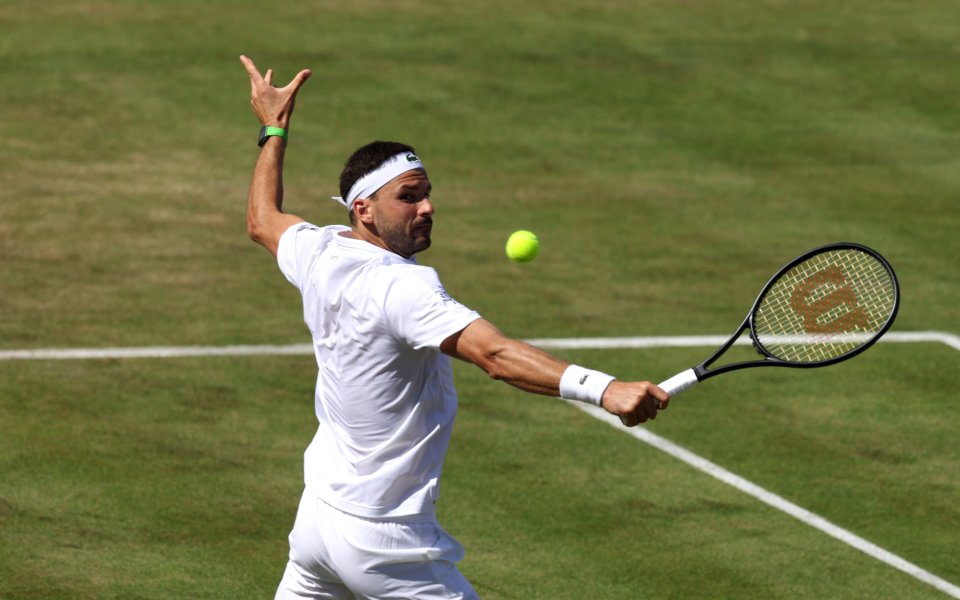 Григор Димитров - Себастиан Корда 1:2 сета / ATP 500, Лондон, 1/8-финал, 19.06.2024 г.
