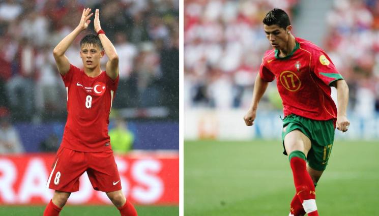 Арда Гюлер Кристиано Роналдо - Талант на Турция изпревари Кристиано Роналдо