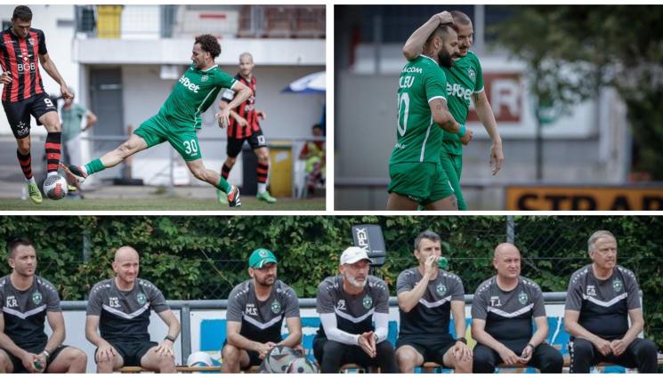 Лудогорец Австрия - Лудогорец с мултинационална голеада срещу словенци в Австрия